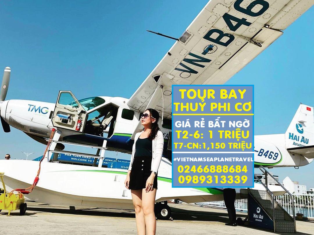 Mở bán tour thuỷ phi cơ Hạ Long giá siêu rẻ tháng 11 chỉ 1 triệu đồng