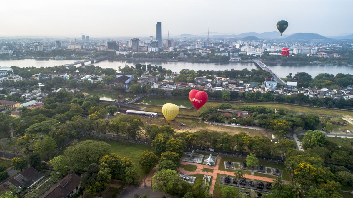 Lễ hội khinh khí cầu Huế, Tour khinh khí cầu, Du lịch khinh khí cầu, Vietnam Balloon, Balloon Vietnam  