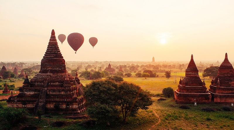 Lễ hội khinh khí cầu Myanmar, Tour khinh khí cầu, Du lịch khinh khí cầu, Vietnam Balloon, Balloon Vietnam