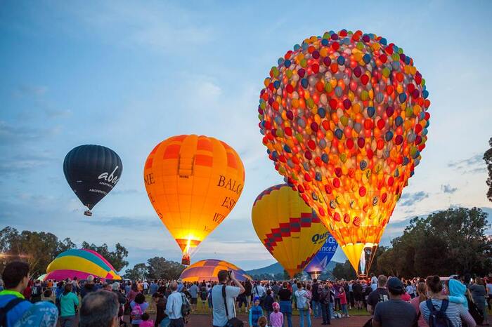 Lễ hội khinh khí cầu Úc, Tour khinh khí cầu, Du lịch khinh khí cầu, Vietnam Balloon, Balloon Vietnam